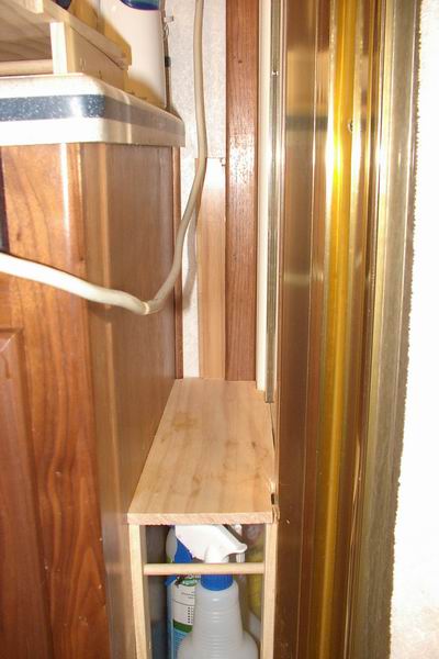 Bottom Shelf fitted out