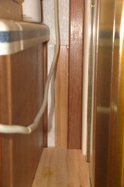 Working around extension cord