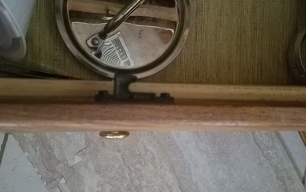 Drawer with double thickness