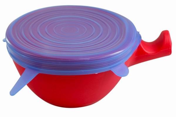 Super Stretch Lid on Bowl