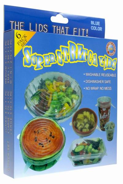 Super Stretch Lids Packaging