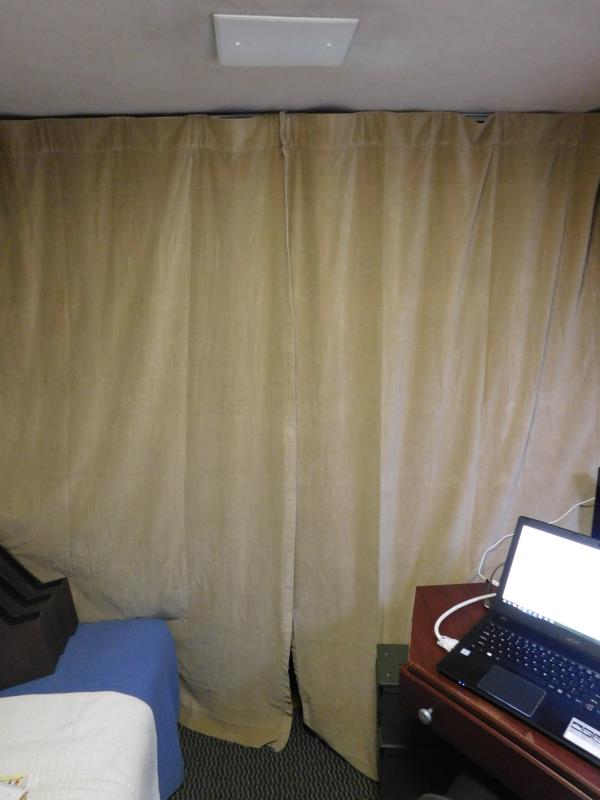 Curtain Seal floor to ceiling