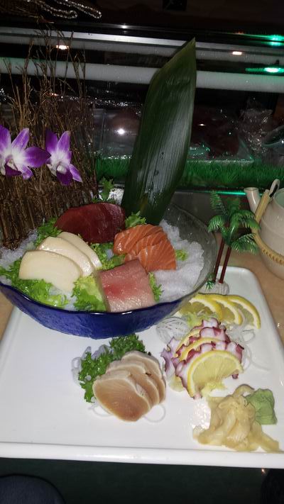 Sashimi at Sakura, Gillette, WY Sashimi at Sakura, Gillette, WY