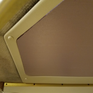 Shower Skylight Cover for RV - Left Area