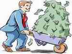 Wheelbarrow of Money