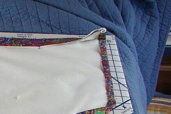 Blackout Curtain being made